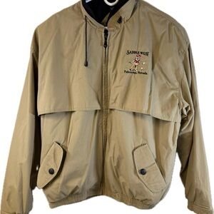 Tan Saddle West Windbreaker